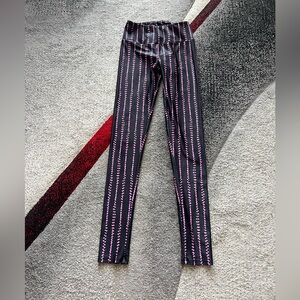 Goldsheep Abstract Print Performance Leggings